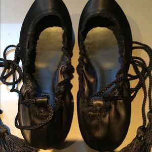 JOIE - BANDELE SATIN BALLET FLATS